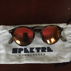Spektre Cavour sunglasses mirrored Tortoise Italy